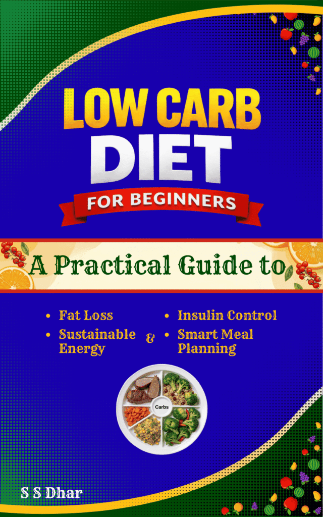 Low Carb Diet for Beginners practical guide for fat loss insulin control and healthy meal planning by S S Dhar